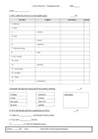 Vorschau - Arbeitsblätter - Englisch Vokabeltests Klasse 5 (Uhrzeit, Unit 3+4) - Seite 3
