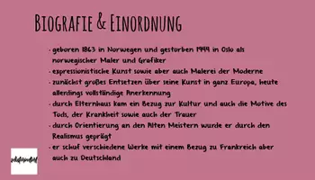Vorschau - Stundenentwürfe - Stundenentwurf: Edvard Munch - Präsentation / Lehrermaterial - Seite 2