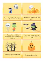 Vorschau - Spiele - Halloween: Lesespiel (Englisch) - Seite 1
