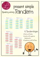 Vorschau - Arbeitsblätter - Tandembögen simple present - Deckblatt