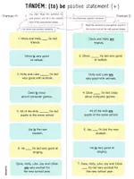 Vorschau - Arbeitsblätter - Tandembögen simple present - Seite 2