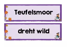Vorschau - Bildkarten - Wortkarten: Die alte Moorhexe (Version 1) - Seite 3