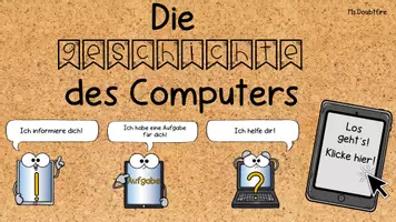 Vorschau - Arbeitsblätter - Informatik: Die Geschichte des Computers (interaktive PDF) - Seite 1