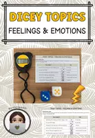 Vorschau - Arbeitsblätter - Dicey Topics: Feelings and Emotions - Deckblatt