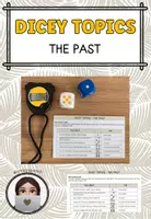Vorschau - Arbeitsblätter - Dicey Topics: The Past - Deckblatt