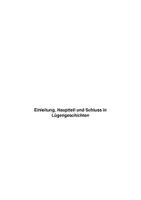 Vorschau - Arbeitsblätter - Lügengeschichten (Materialpaket) - Seite 1