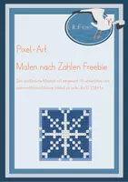 Vorschau - Arbeitsblätter - Winter - Pixel Art - Malen nach Zahlen - Freebie - Deckblatt