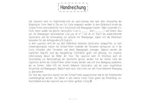 Vorschau - Arbeitsblätter - Materialpaket - Erarbeitung eines Bilderbuchs (From Head to Toe) #edukiknaller2021 - Seite 2