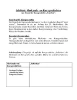 Vorschau - Arbeitsblätter - Merkmale von Kurzgeschichten am Beispiel der Kurzgeschichte „Scherben“ - Deckblatt