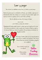 Vista previa - Hojas de trabajo - Leer y pegar - Día de San Valentín - página 1