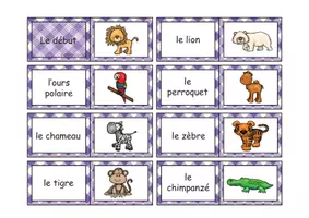 Vorschau - Spiele - animaux du zoo - Dominopaket - Seite 2