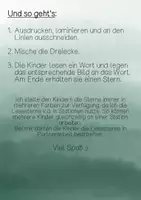 Vorschau - Stationenlernen - Lesestern Anlaut N (verschiedene Farben) - Seite 1