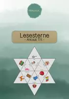 Vorschau - Stationenlernen - Lesestern Anlaut T (verschiedene Farben) - Deckblatt