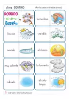 Vista previa - Juegos / Gamificación - el Clima Domino Español - página 1
