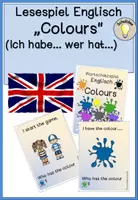 Vorschau - Spiele - Materialpaket Englisch Wortschatzspiele (Ich habe, wer hat...) - Deckblatt
