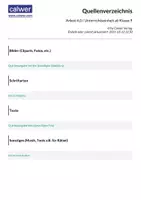 Vorschau - Stundenentwürfe - Arbeit 4.0 / Unterrichtseinheit ab Klasse 9 - Seite 1