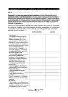 Vorschau - Arbeitsblätter - Analyzing a political speech (Checklist/Feedback) - Seite 1
