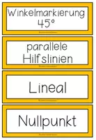 Vorschau - Präsentationen/Tafelbilder - Geodreieck – Aufbau & Beschriftung verstehen | Tafelmaterial 5. Klasse - Seite 3