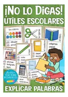 Vorschau - Spiele - No lo digas útiles escolares Spanisch - Deckblatt