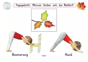 Vorschau - Arbeitsblätter - Herbst Yogagedicht Warum färben sich die Blätter - Seite 3