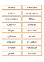 Vorschau - Arbeitsblätter - HALLOWEEN-Paket für den Deutschunterricht - Seite 3