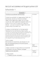 Vorschau - Stundenentwürfe - Erste Stunden im Religionsunterricht - Seite 1