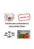 Vorschau - Arbeitsblätter - Schreiben einer "Argumentation" inkl. Beispiel - Seite 1