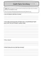 Vorschau - Arbeitsblätter - Health Claim Verordnung - Seite 1