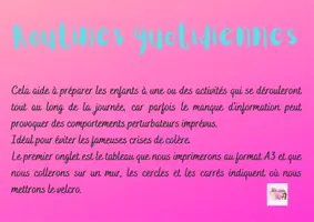 Vista previa - Unidades / Secuencias / Situaciones de Aprendizaje - Instructions routines quotidiennes - página 1