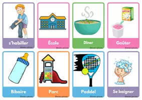 Vista previa - Unidades / Secuencias / Situaciones de Aprendizaje - Instructions routines quotidiennes - página 3