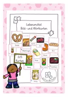 Vorschau - Poster - Bild- und Wortkarten Lebensmittel - Seite 1