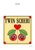 Vorschau - Arbeitsblätter - Symmetrische Früchtchen zeichnen und ausmalen (Klasse 4-6) - Seite 2
