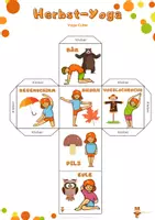 Vorschau - Stundenentwürfe - Yoga Herbst Karten inkl. Yoga-Würfel, Stundenbild, Massage - Seite 3