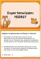 Vorschau - Aufgabenkarten - Herbst: Wissenskartei & Arbeitsblätter Sachunterricht (1.–2. Klasse) - Seite 3