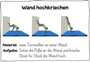 Vorschau - Bildkarten - Handstand - Stationskarten - Seite 1