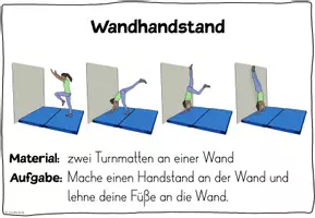 Vorschau - Bildkarten - Handstand - Stationskarten - Seite 2