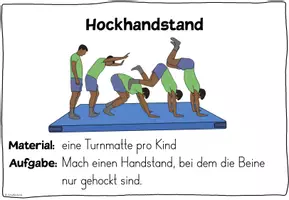 Vorschau - Bildkarten - Handstand - Stationskarten - Seite 3