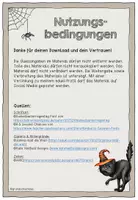 Vorschau - Arbeitsblätter - Leseheft "Halloween" (2. Klasse) - Leseförderung - Seite 1