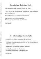 Vorschau - Arbeitsblätter - Erste Wörter Lies- streich durch - schreib ab 2 - Seite 3