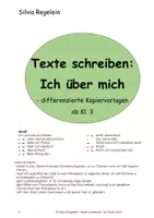 Vorschau - Arbeitsblätter - Aufsatzhelfer Kl. 4: Sparpaket - Deckblatt