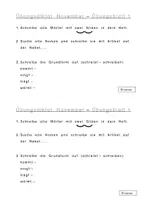 Vorschau - Arbeitsblätter - D | Kl. 2 | Übungsdiktat November | Übungen | 5 ABs - Seite 3