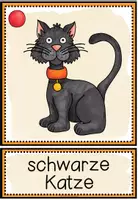 Vorschau - Unterrichtsreihen - Bildkarten Halloween – Bild- und Wortkarten für Deutsch, DaZ und DaF | Wortschatz - Seite 2