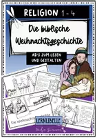 Vorschau - Unterrichtsreihen - Weihnachten im Religionsunterricht - Materialpaket - Grundschule Klasse 1 - 4 - Seite 1