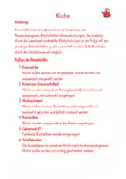 Vorschau - Arbeitsblätter - Wortschatz KÜCHE - Materialpaket - Seite 1