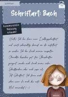 Vorschau - selbst erstellte Schriftarten - Schriftart: Bach by Pinselkomponistin - Deckblatt