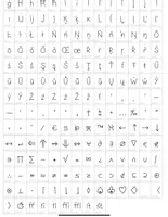Vorschau - selbst erstellte Schriftarten - Schriftart: Mozart by Pinselkomponistin - Seite 3