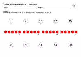 Vorschau - Arbeitsblätter - Zwanzigerreihe (Zahlenraum bis 20) - Deckblatt