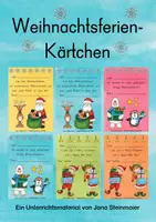 Vorschau - Bildkarten - Weihnachtsferien-Kärtchen (Kleines Geschenk) - Deckblatt