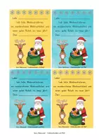Vorschau - Bildkarten - Weihnachtsferien-Kärtchen (Kleines Geschenk) - Seite 2