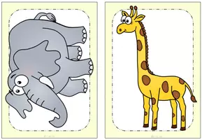 Vorschau - Arbeitsblätter - Materialpaket - Erarbeitung eines Bilderbuchs (Dear Zoo) #silvesterknaller23 - Deckblatt